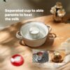 Sakumini Botol Susu Stainless Steel Milk Cup Gelas Hisap - Image 3
