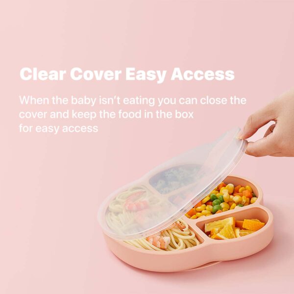 Sakumini Silicone Suction Plate Bowl Straw Piring Mangkok Mpasi Bayi - Image 5