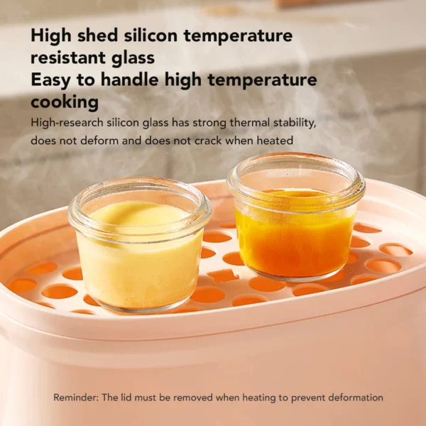 Sakumini Food Container Glass Storage Jar Bowl Wadah Gelas Kaca Mpasi Bayi - Image 5