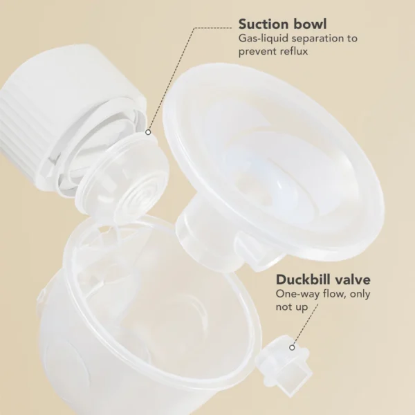 Sakumini Pompa Asi Elektrik Wearable Hands Free Breast Pump Electric - Image 3