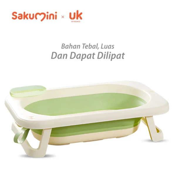Sakumini Baby Bathtub Foldable Portable Bak Mandi Lipat Anak