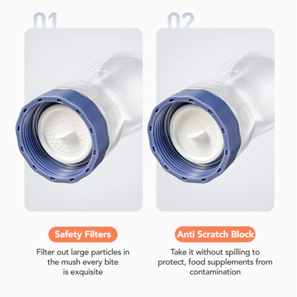 Sakumini Squeeze Spoon Feeder Silicone Botol Sendok Makan Mpasi Bayi - Image 3