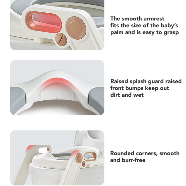 Sakumini Potty Toilet Training Ladder Seat Tangga Dudukan Kloset Anak - Image 5