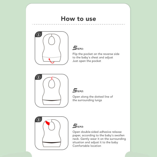 Sakumini Disposable Bib Slaber Celemek Tatakan Air Liur Bayi Anak - Image 6