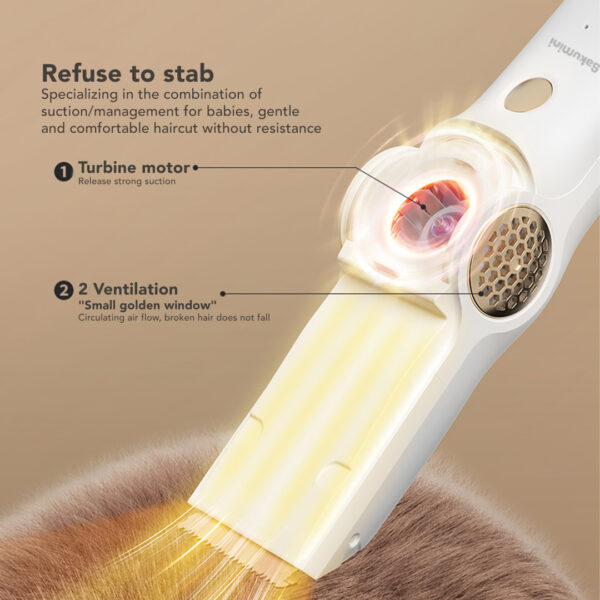 Sakumini Electric Hair Clipper Alat Cukur Potong Rambut Anak - Image 4