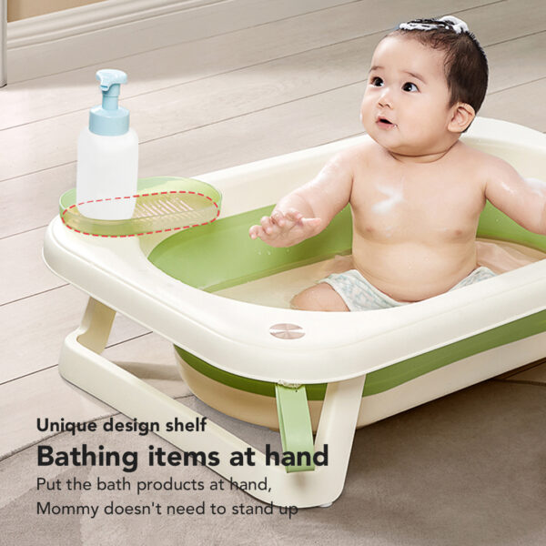 Sakumini Baby Bathtub Foldable Portable Bak Mandi Lipat Anak - Image 5