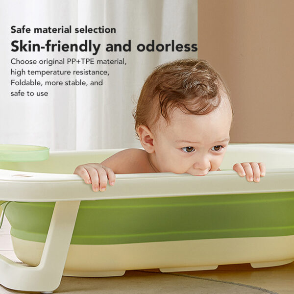 Sakumini Baby Bathtub Foldable Portable Bak Mandi Lipat Anak - Image 4