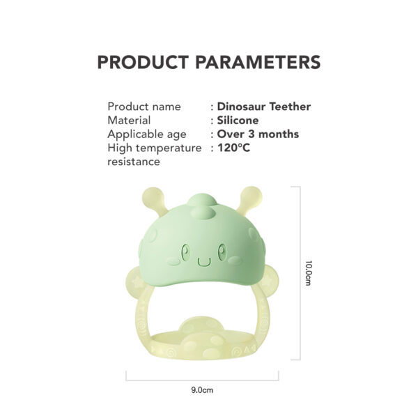 Sakumini Silicone Teether Bracelet Mainan Gigitan Gelang Bayi - Image 3