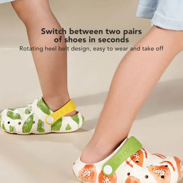Sakumini Cartoon Slippers Sepatu Sandal Anak Anti Slip Unisex Footwear - Image 4