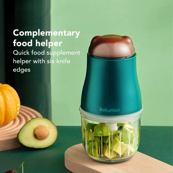 Sakumini Blender Portable Food Chopper Grinder Penggiling Penghalus Processor Mpasi - Image 3