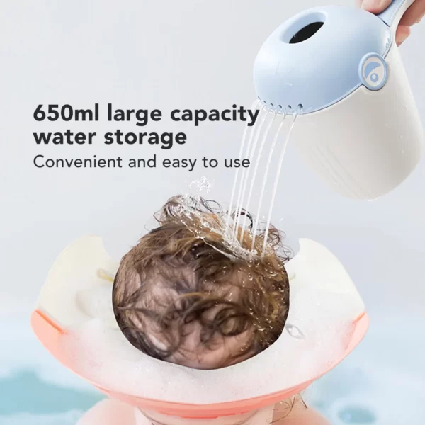 Sakumini Bath Gayung Mandi Anak Bayi Keramas Shampoo Shower Cup - Image 3