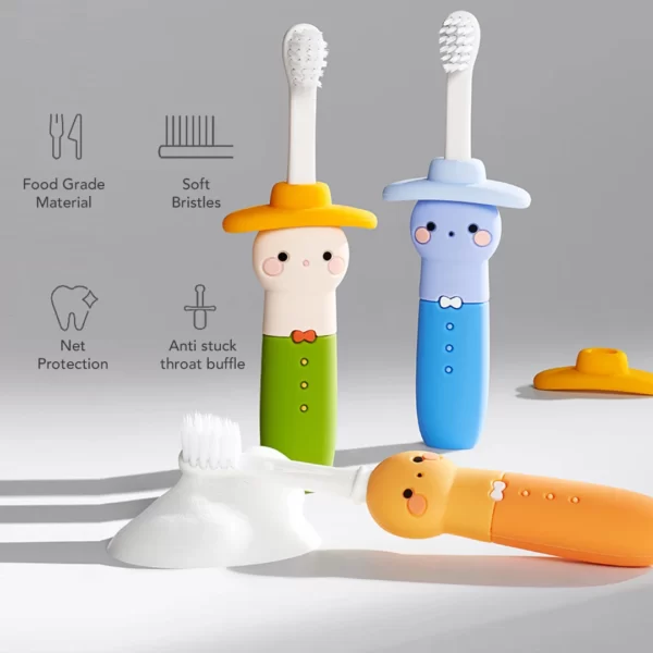 Sakumini Sikat Gigi Belajar Anak Lembut Soft Children Training Toothbrush - Image 3