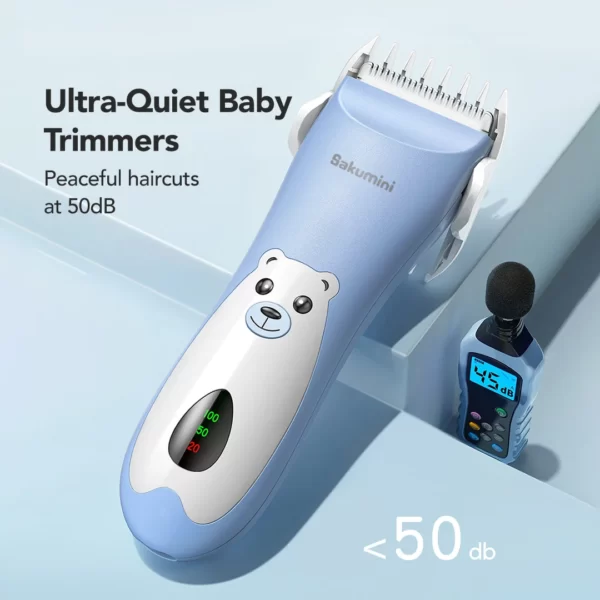 Sakumini Hair Clipper Elektrik Alat Mesin Cukur Potong Rambut Bayi - Image 2
