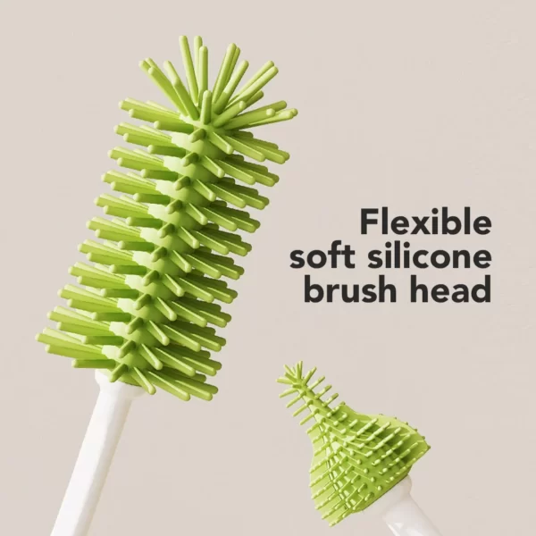 Sakumini Silicone Bottle Brush Sikat Pembersih Botol Sedotan Dot Bayi - Image 4