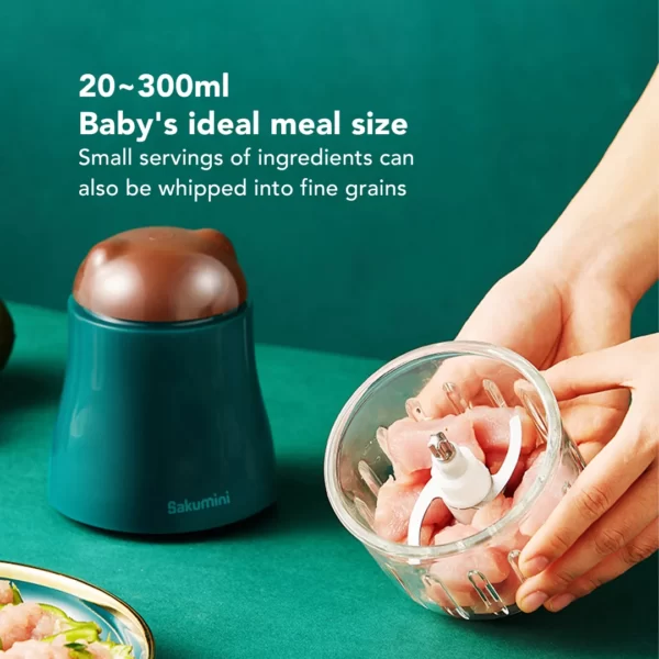 Sakumini Blender Portable Food Chopper Grinder Penggiling Penghalus Processor Mpasi - Image 4