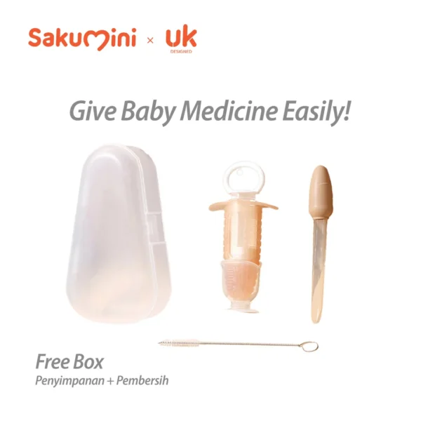 Sakumini Medicine Feeder Alat Suntik Susu Obat Dot Pipet Tetes Obat