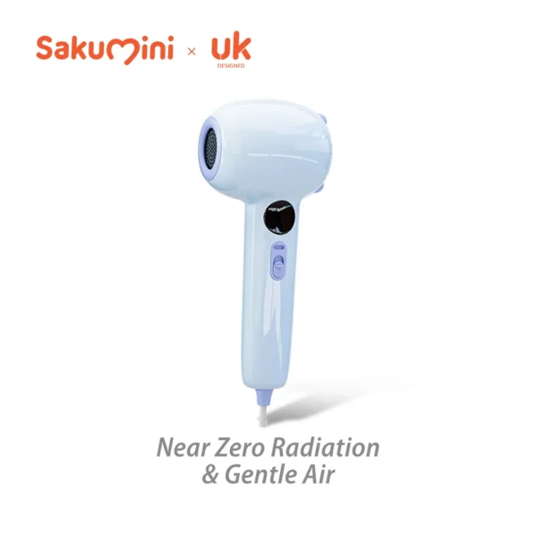 Sakumini Hair Dryer Baby Low Radiation Pengering Rambut Anak