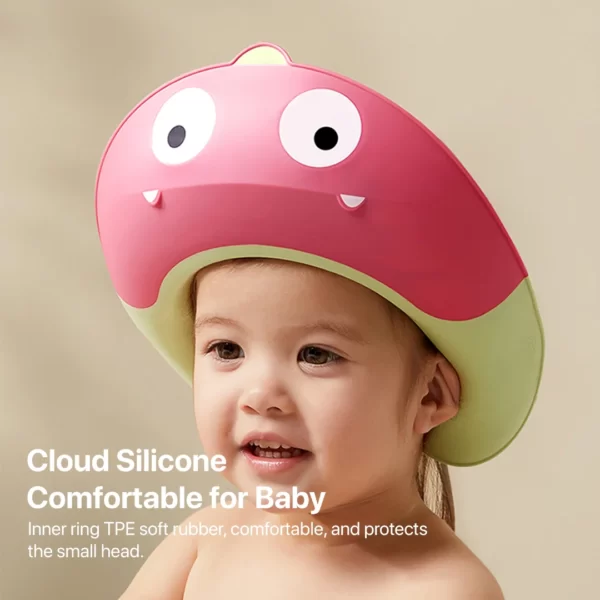 BC Babycare Topi Keramas Mandi Anak Bayi Shampoo Shower Cap Baby - Image 4