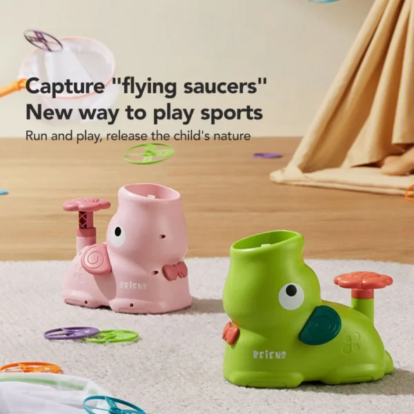 Beiens Flying Saucer Elephant Toy Mainan Interaktif Outdoor Piring Terbang Anak - Image 3