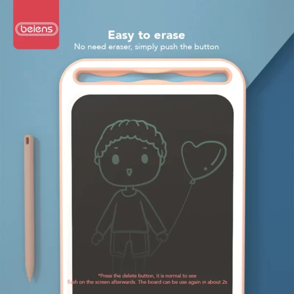 Beiens Tablet LCD Writing Pad Papan Tulis Gambar Board Drawing Tab - Image 2