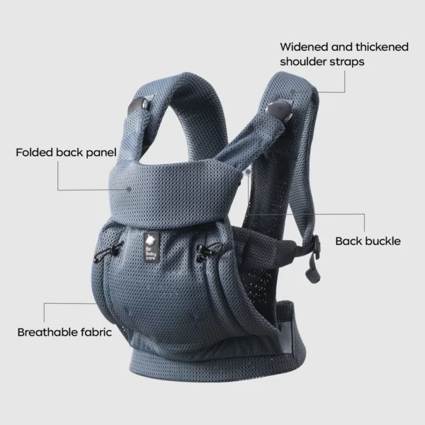 BC Babycare Baby Carrier Backpack Adjustable Safety Tas Gendongan Bayi - Image 3