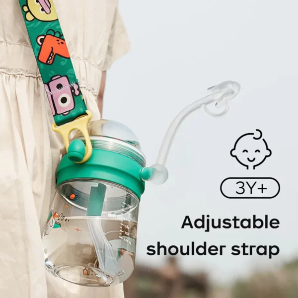 BC Babycare Fountain Training Sippy Cup Tritan Botol Minum Sedotan Anak 270ml - Image 3