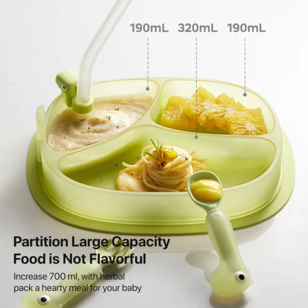 BC Babycare Learning Silicone Spoon Fork PPSU Sendok Garpu Training Bayi - Image 3