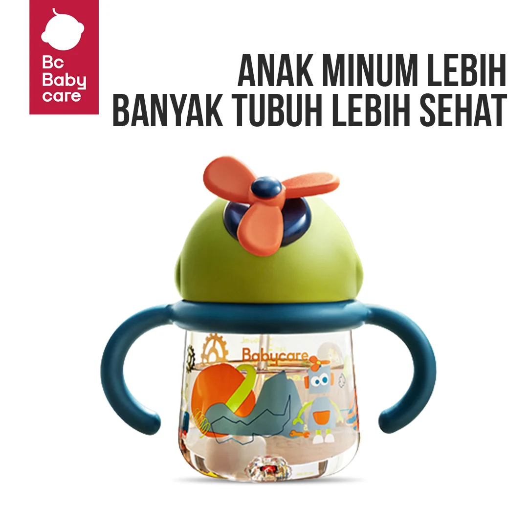 BC Babycare Wind Elf Sippy Cup Tritan 260ml Botol Minum Sedotan Bayi
