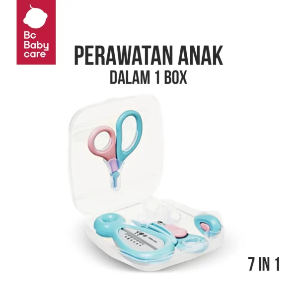 BC Babycare Gunting Kuku Bayi Set 7in1 Nail Clipper Manicure Pedicure