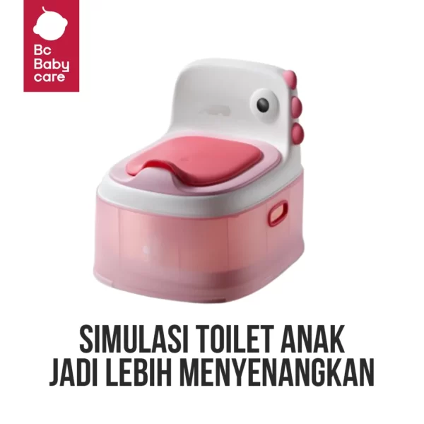 BC Babycare Dino Potty Training Closet Duduk Anak Pispot Toilet Portable