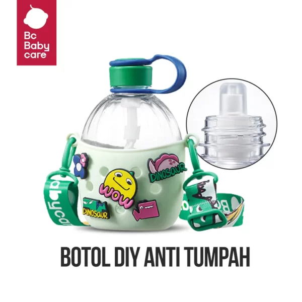 BC Babycare DIY Hole Straw Cup Botol Minum Sedotan Anak Balita