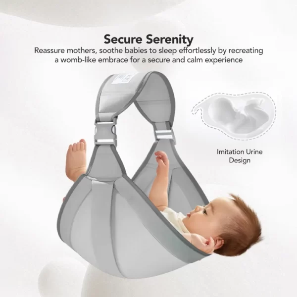 Sakumini Baby Carrier Breathable Soft Easy Gendongan Bayi Breathable - Image 4