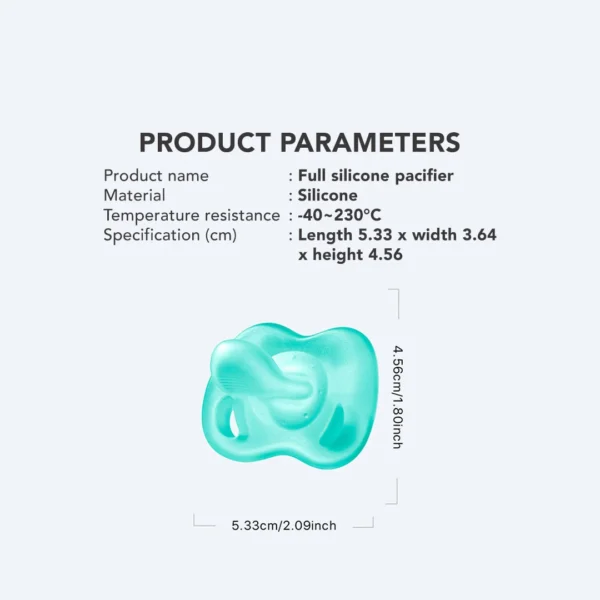 BC Babycare Silicone Pacifier Baby Empeng Silikon Dot Bayi - Image 5