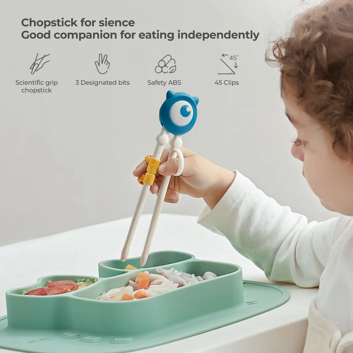 BC Babycare Learning Chopstick Sumpit Belajar Anak BPA Free - Image 2