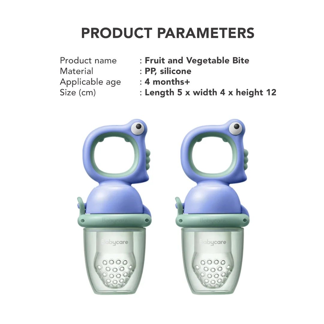 BC Babycare T-Rex Fruit Feeder Empeng Dot Buah Bayi Mpasi - Image 8