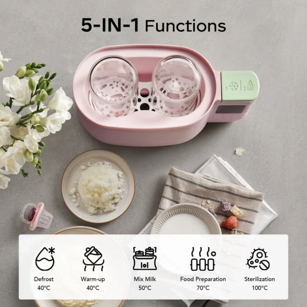 BC Babycare Milk Bottle Warmer Sterilizer Penghangat Botol Susu Bayi Mpasi - Image 2