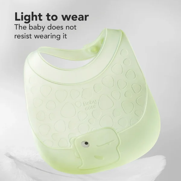 BC Babycare Silicone Bib Slabber Baby Celemek Makan Bayi Mpasi - Image 2