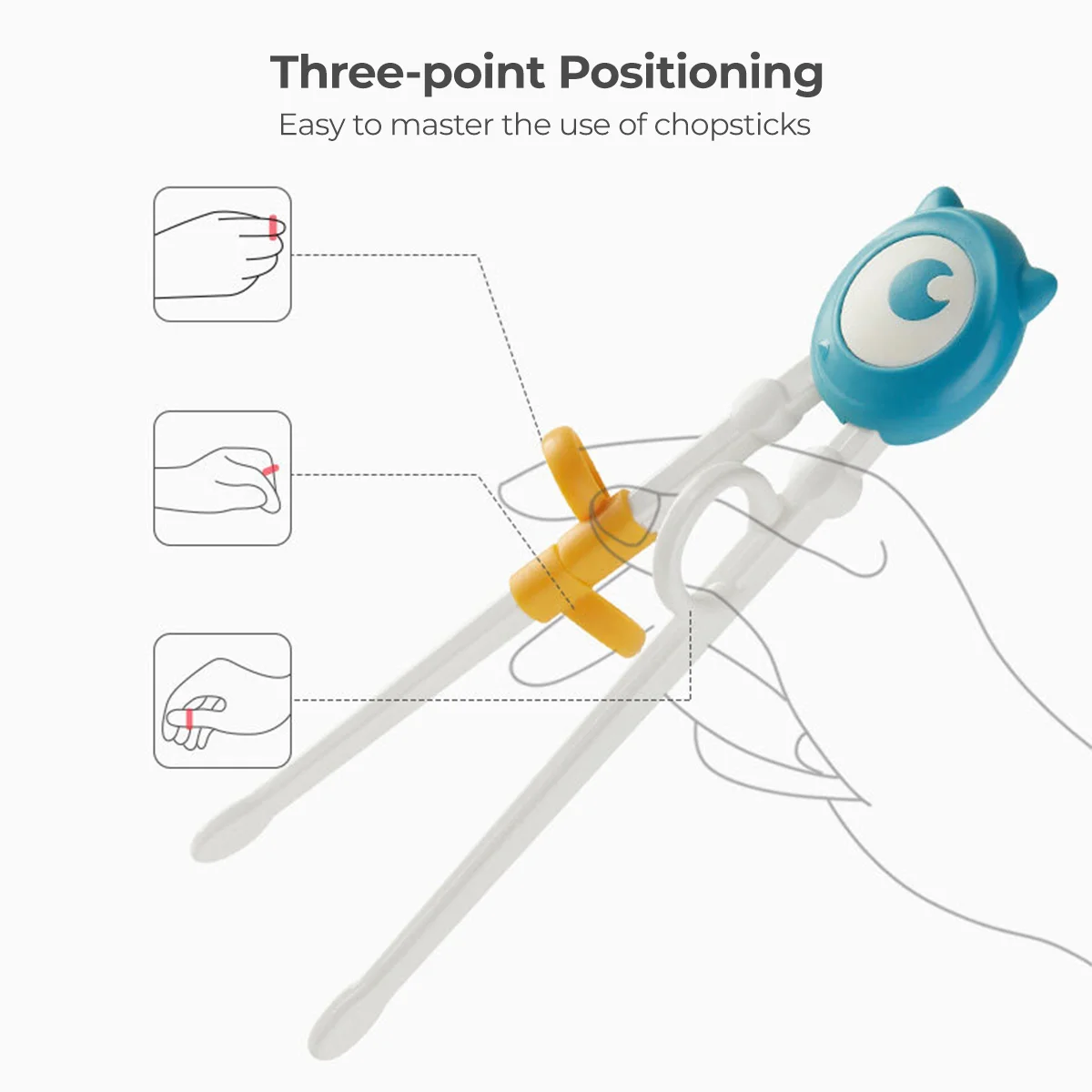 BC Babycare Learning Chopstick Sumpit Belajar Anak BPA Free - Image 4