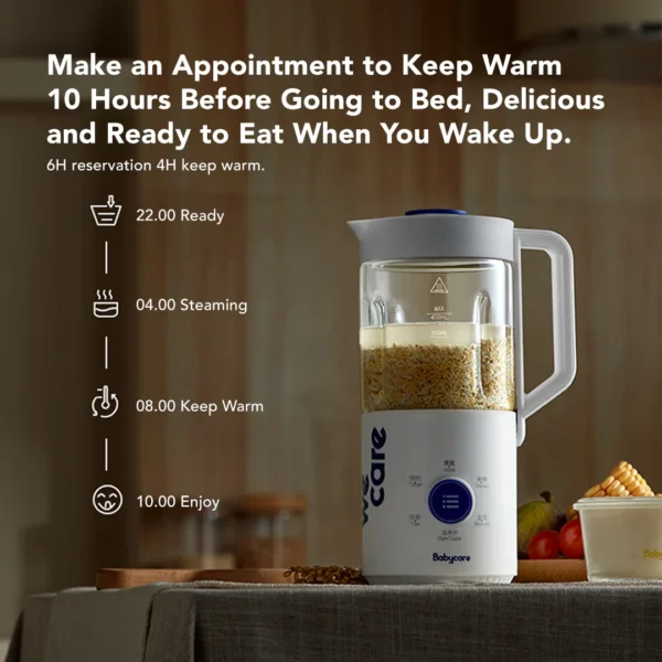 BC Babycare Mesin Blender Makanan Baby Food Maker Mixer - Image 6