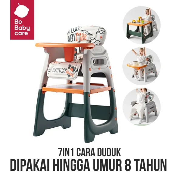 BC Babycare Kursi Makan Bayi Portable Baby High Chair Meja Lipat