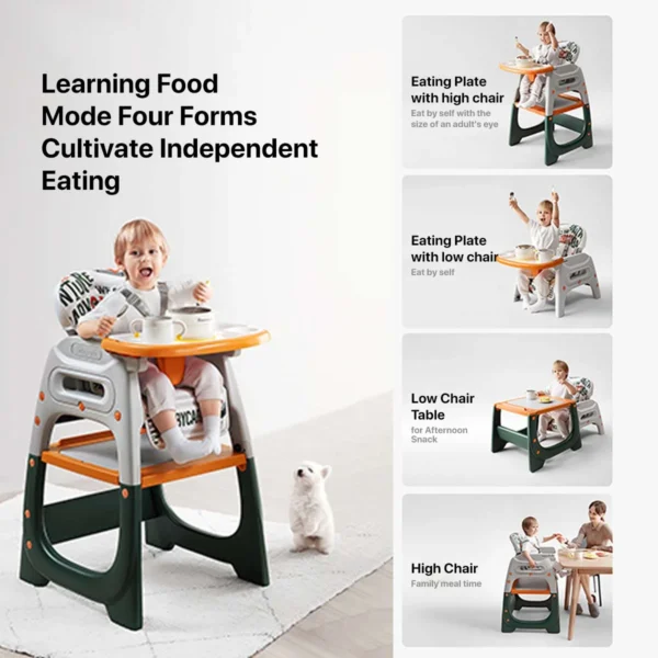 BC Babycare Kursi Makan Bayi Portable Baby High Chair Meja Lipat - Image 7