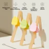 Sakumini Silicone Straw Set Sedotan Silikon Cincin Karakter Kelinci - Image 2