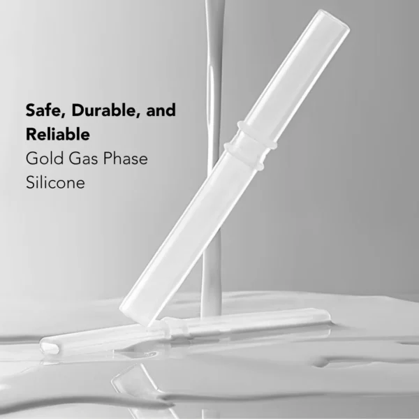 Sakumini Silicone Straw Set Sedotan Silikon Cincin Karakter Kelinci - Image 5