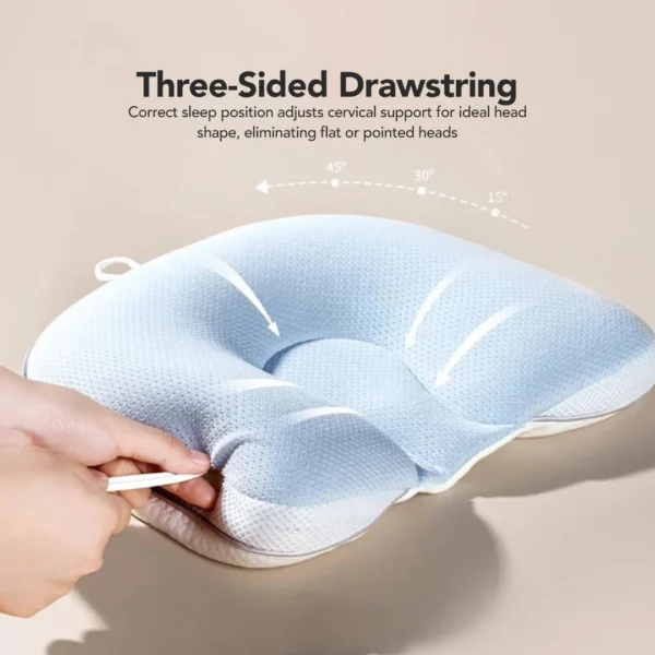 Sakumini Head Shape Pillow Bantal Kepala Anti Peyang Bayi Anak - Image 5
