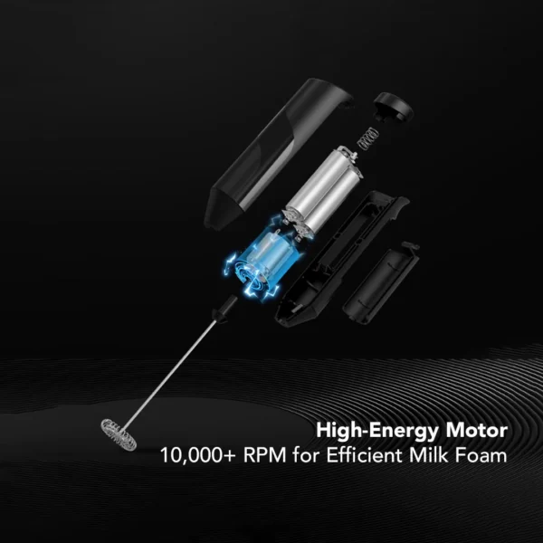 Sakumini Pengocok Susu Pengaduk Portable Electric Milk Frother - Image 4