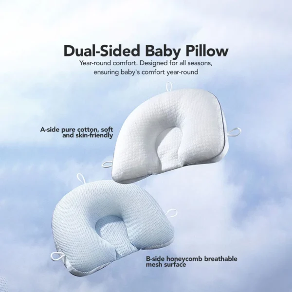 Sakumini Head Shape Pillow Bantal Kepala Anti Peyang Bayi Anak - Image 6