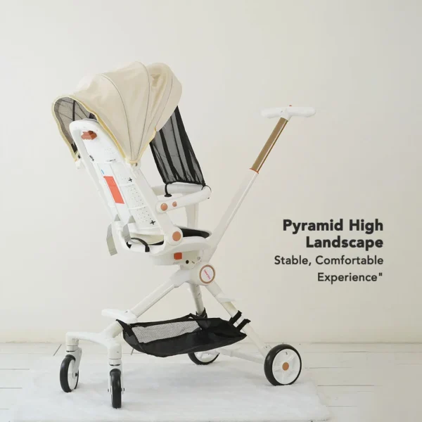 Sakumini Stroller Portable Foldable Kereta Dorong Lipat Canopy Anak Bayi Travelling - Image 7