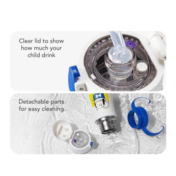 Sakumini Botol Minum Sedotan Termos Stainless Steel Straw Sippy Cup Anak - Image 8