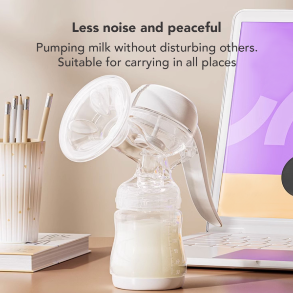 Sakumini Pompa Asi Manual Breast Pump Portable Anti Backflow Hisap Kuat - Image 9