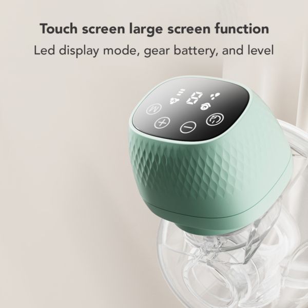 Sakumini Pompa Asi Elektrik Hands Free Wearable Breast Pump Smart Display Rechargeable - Image 5